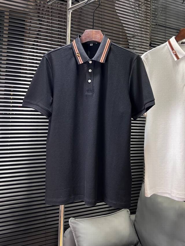 Bbr Burberry. 2025Ss new summer product, men's classic logo embroidered on the c
