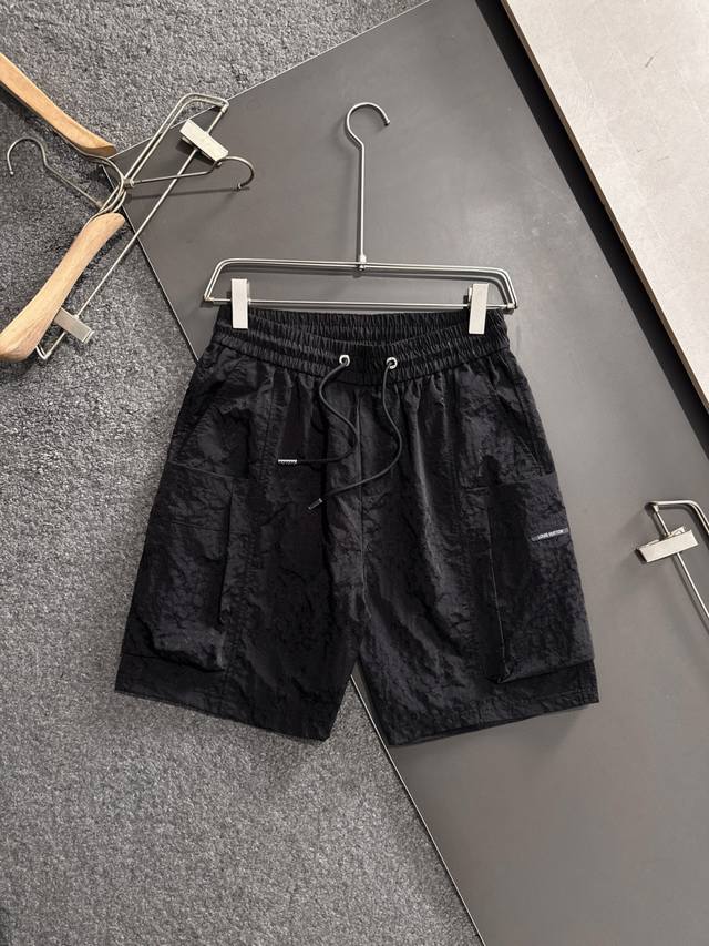 Gu lightweight double G jacquard nylon shorts, produced by OEM factory P Spring