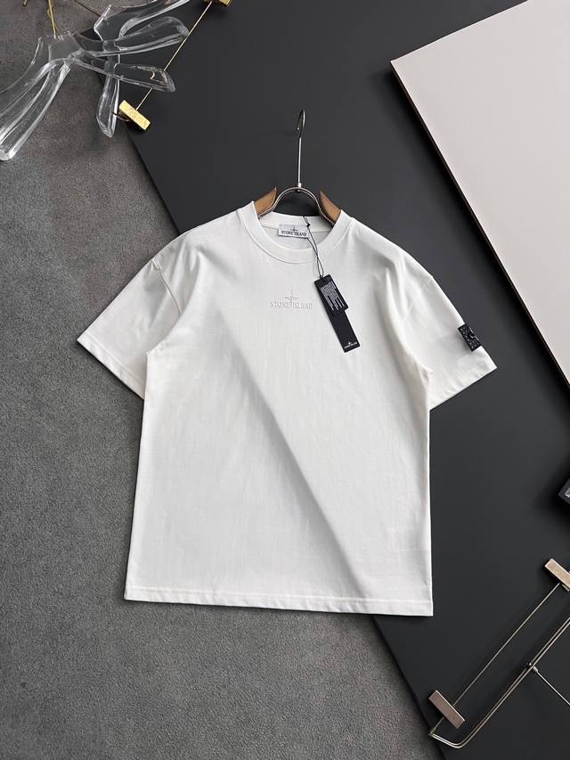 Alo logo-decorated round neck T-shirt, produced by OEM factory P Spring and summ