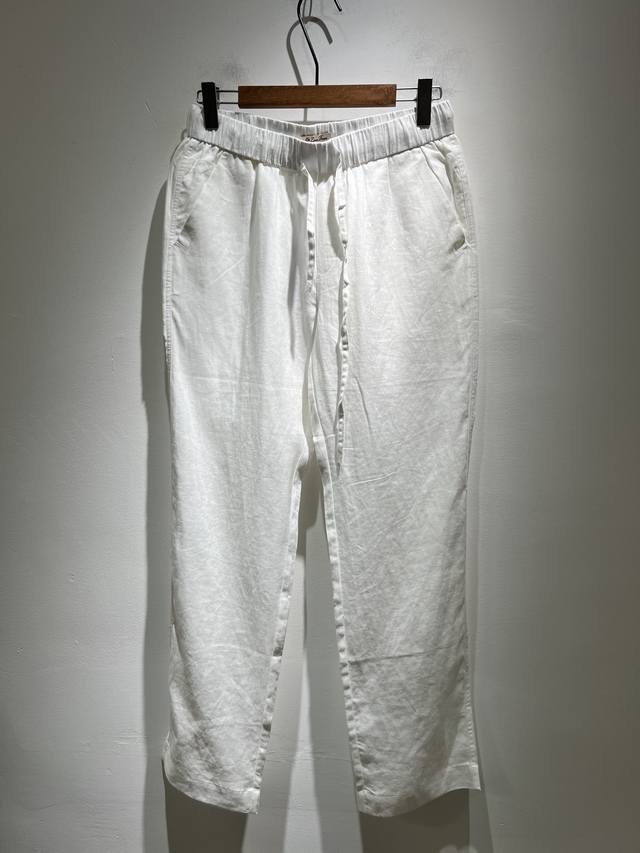 Set High-end temperament simple contrast color linen suit silhouette raglan slee
