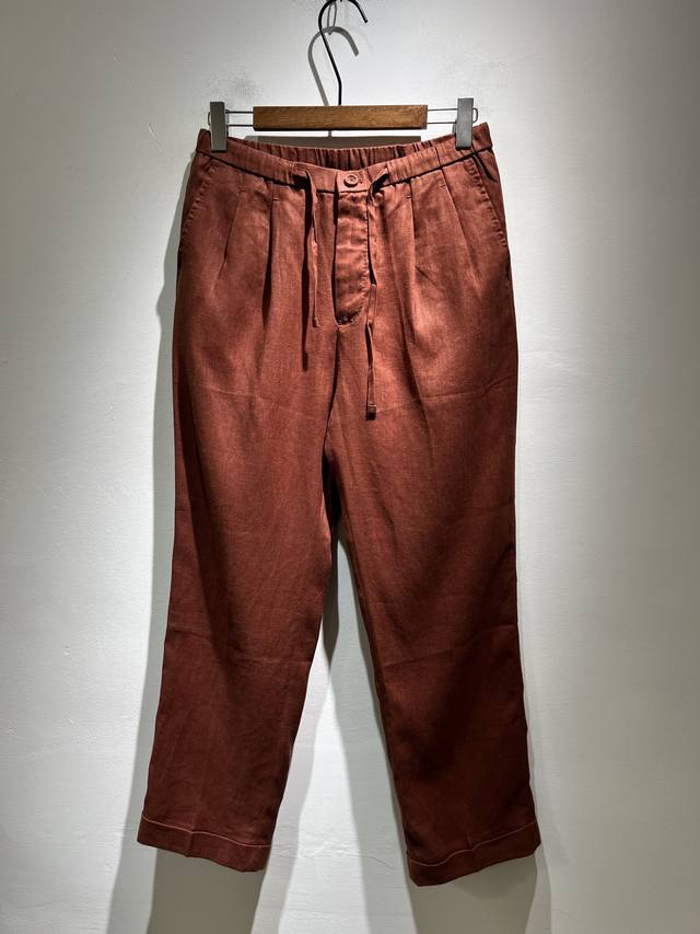 Set Invincible! Heavyweight 100% plant ferment washed linen set! Simple sleevele