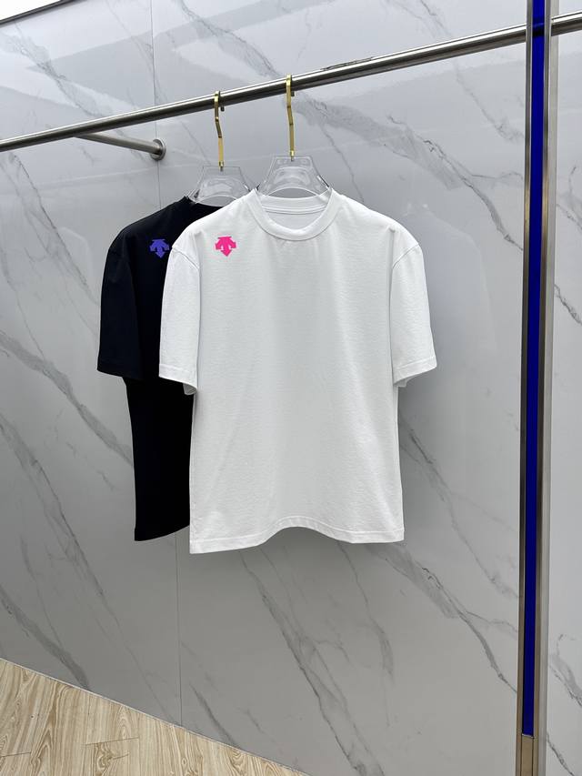In stock Style No. 4150P Lucky Star embroidered T-shirt is custom-dyed with gold