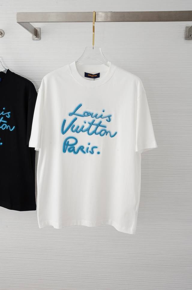 Lv 2025 new summer knitted top, on sale on the official website, classic blue wi