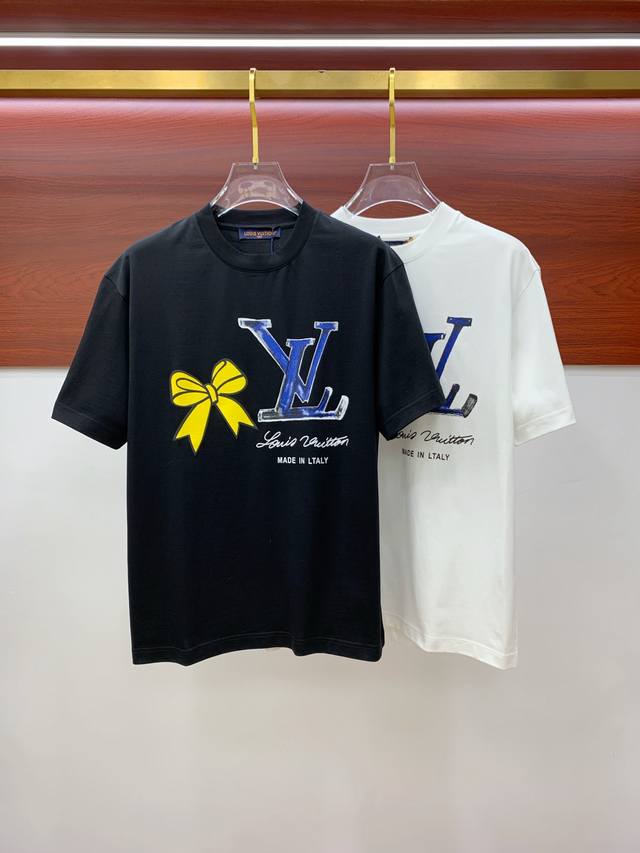 Bplmpi*25 New style gold button printed T-shirt with logo printed design on the