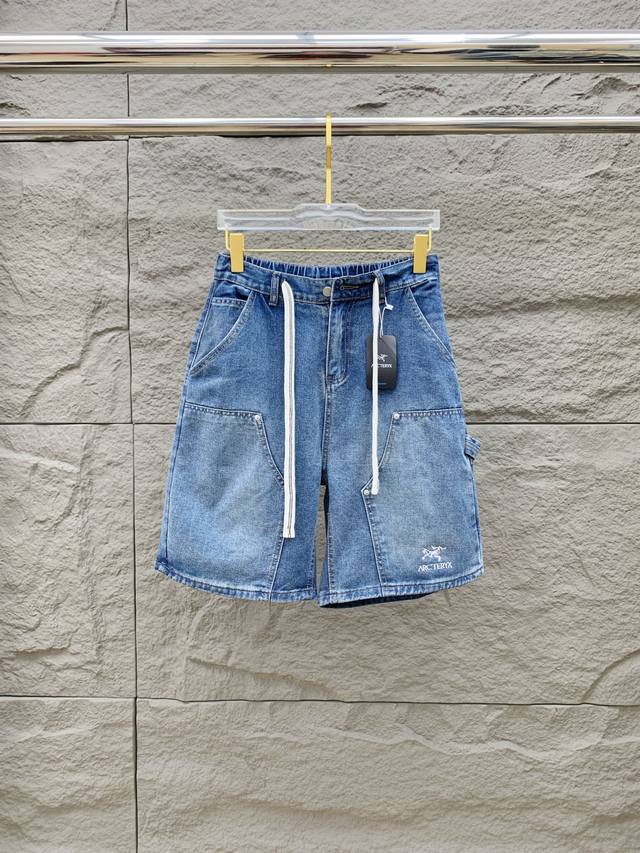 25Ss Summer new Miu* Highly recommended Plaid lapel sleeveless denim vest dress