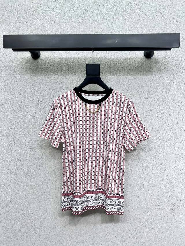 Louis Vuitto* 2025Ss new cherry print dress is fashionable, low-key, elegant and