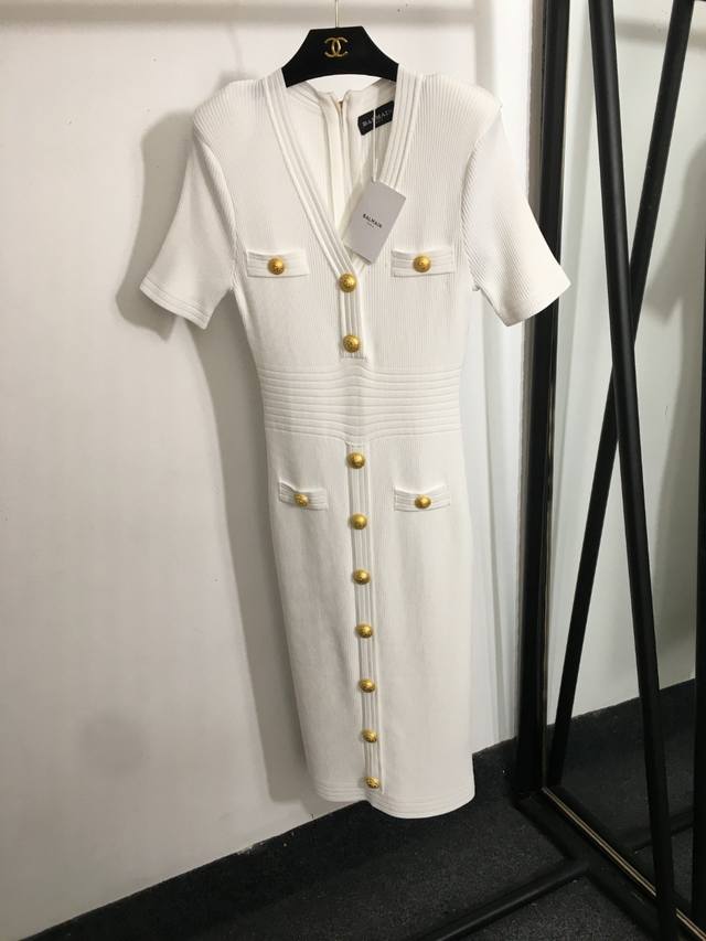 Louis Vuitto* 25Ss new lapel dress new pattern printed fabric with belt high-end