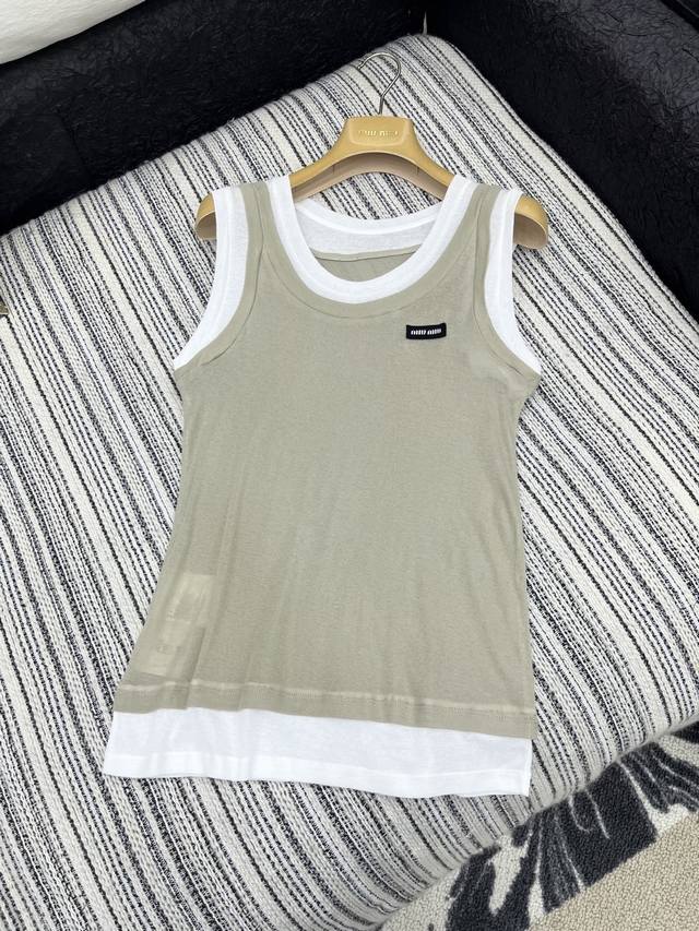 Lv 25* Spring and summer new official website, synchronous round neck hollow des