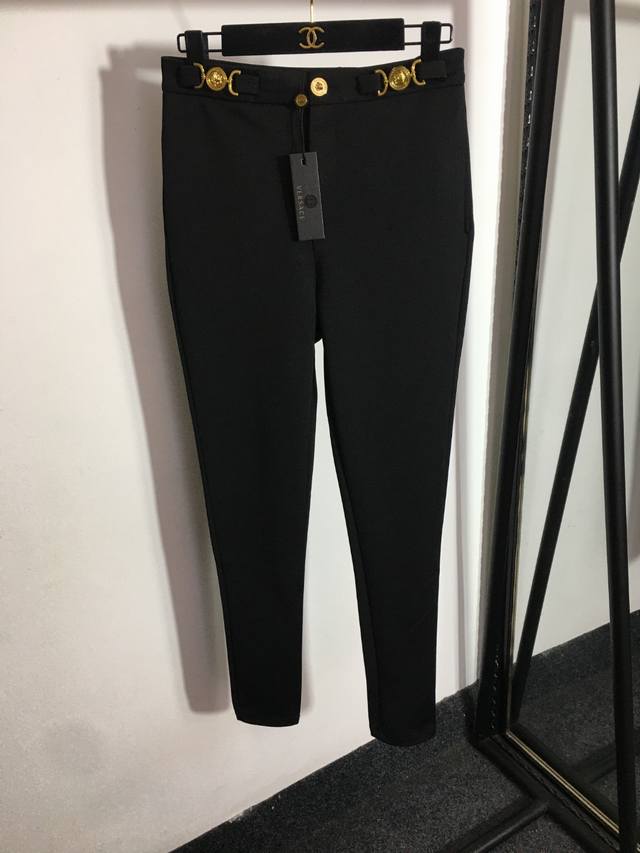 Chane*2025 new arrivals drawstring embroidered wide-leg trousers Customized Yb i
