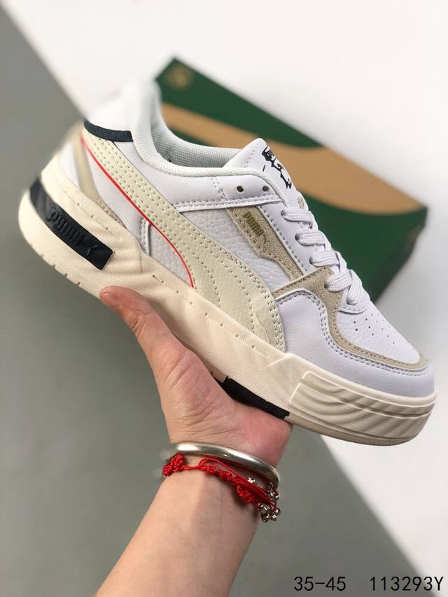 Corporate-level Puma Ca Pro synthetic leather cow split leather top layer cowhid
