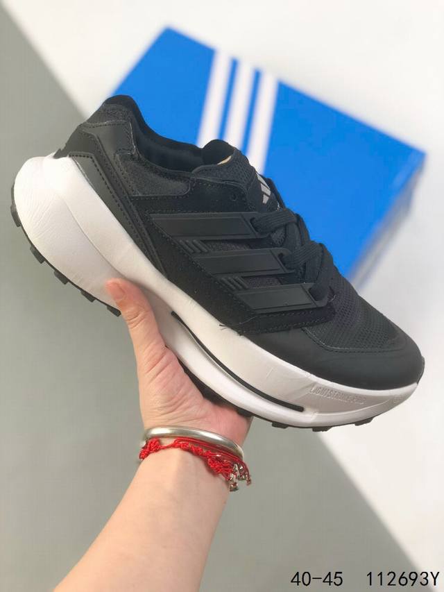 Real label with half size! Adidas Equipment Agravic sports casual shoes thick s