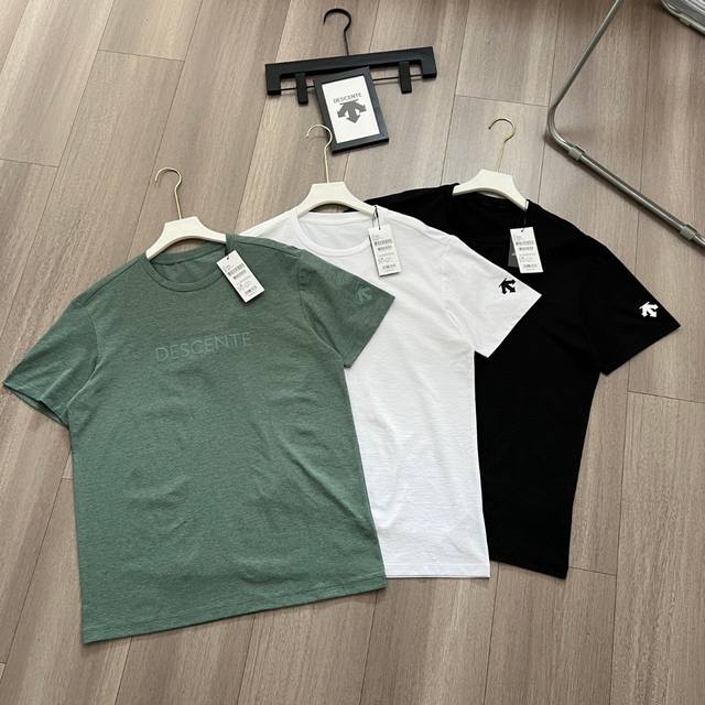 Descente 25th summer comfortable breathable casual new short-sleeved T-shirt top
