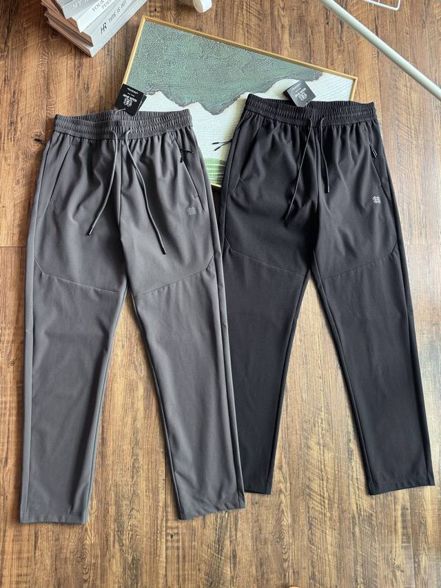 Kolonsport men's nylon four-way stretch double-shell casual trousers, rare quali