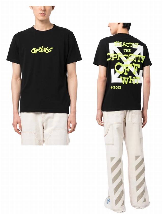 In stock: # Ss latest spring and summer style Brand: Off-White flocked letter ar