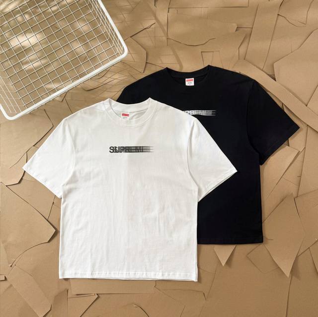 Supreme Phantom Letter Printed Round Neck Short Sleeve T-shirt 2010 The American