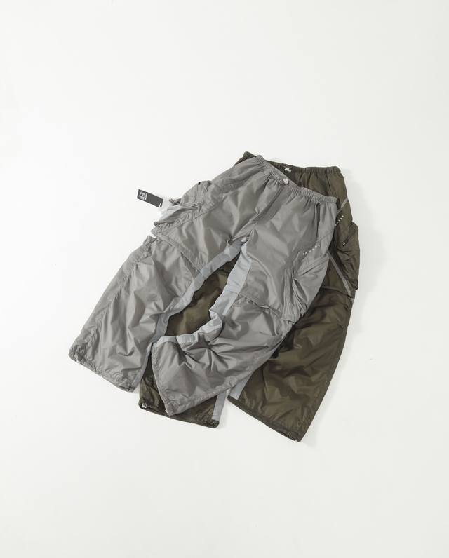 Oakley25Ss Japanese Mainline Contrast Color Detachable Workwear Functional Pants