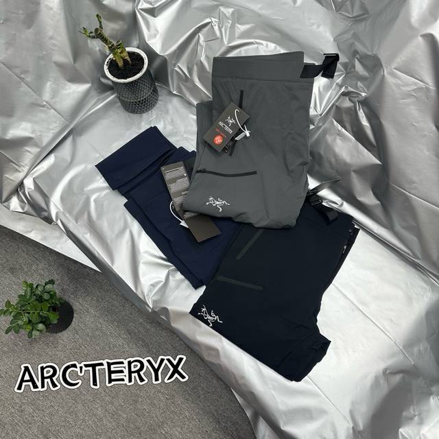 for 25 new embroidered Arc'teryx spring new casual pants, the high-quality fabri