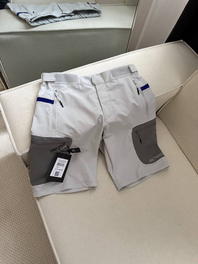 for Arcteryx Arc'teryx functional soft shell shorts #AtomGray