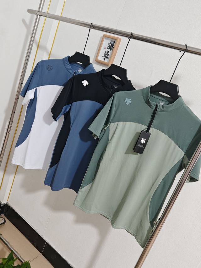 Descente 25 new summer style! Men's Dingjian ice silk cool sports running fitnes