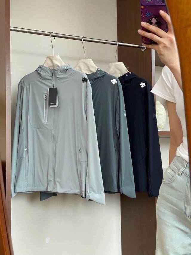 Popular Descente sun protection clothing sun protection jacket Upf70 anti-ultrav
