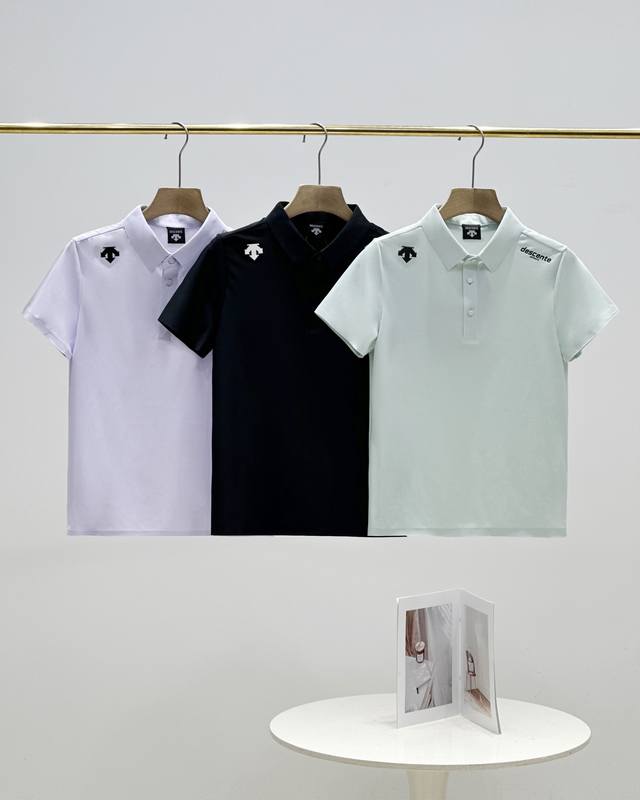 Real photos are presented, Descente official women's sun protection short-sleeve