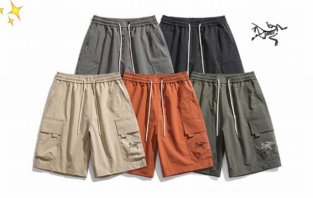 for Arc'teryx high-quality casual versatile shorts suitable for various combinat