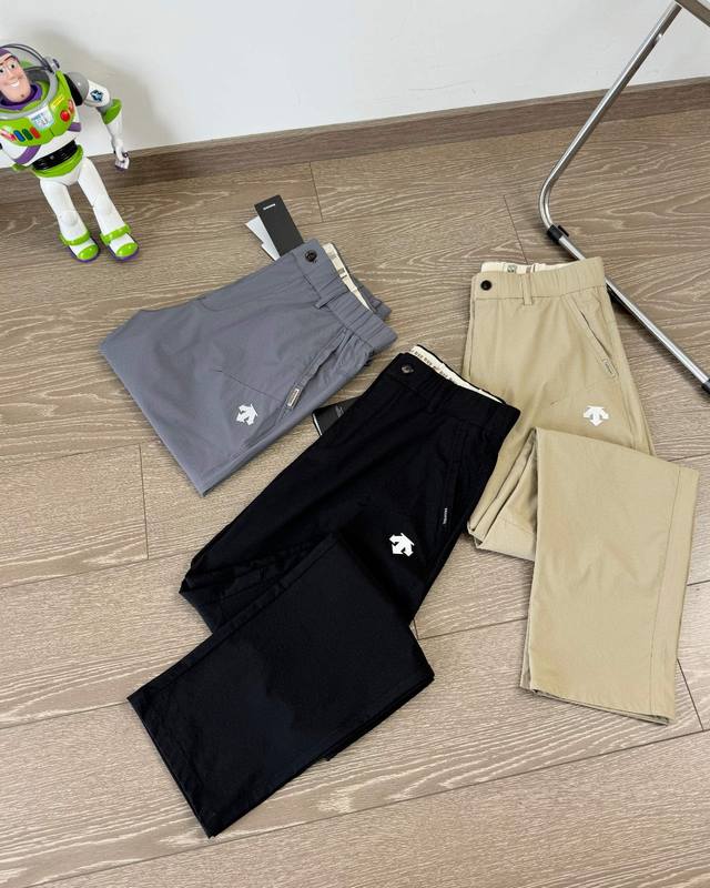New Color: Black Gray Khaki Size: L-4Xl Descente high-quality business trousers,