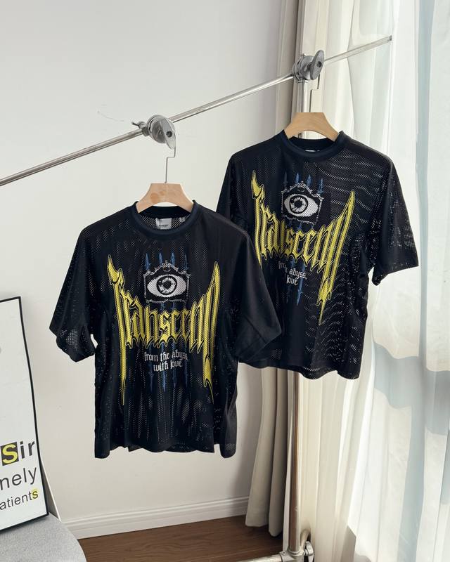 Pure Original Top Original Replica - Burberry Ss23 Letter Logo Print Round Neck