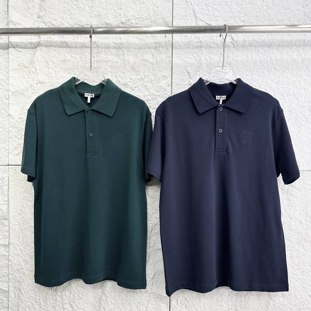 Code 0406025 Loewe SS25 Spring/Summer Men's Series Solid Color Logo Embroidered