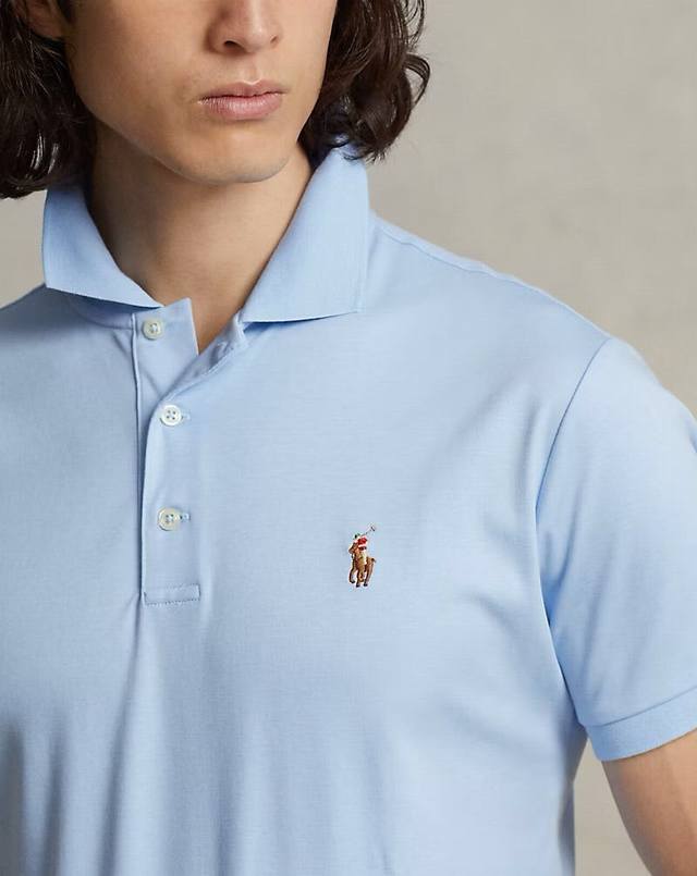 Ralphlauren Ralph Lauren unisex classic slim mesh short-sleeved Polo shirt Impor