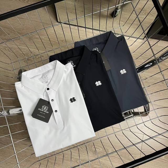 25 New Kolon Sport Outdoor Ice Sense Quick Dry Sports Leisure Polo Shirt Short S