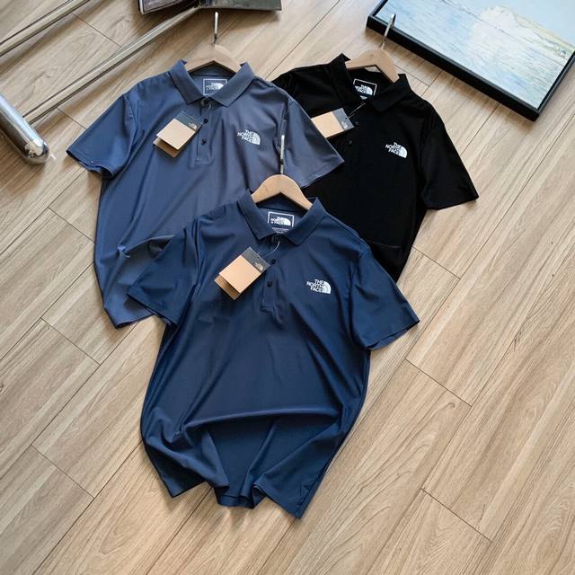 The North Ice Silk Polo Shirt. Men's 24 Spring and Summer New Style! Men's Ice S