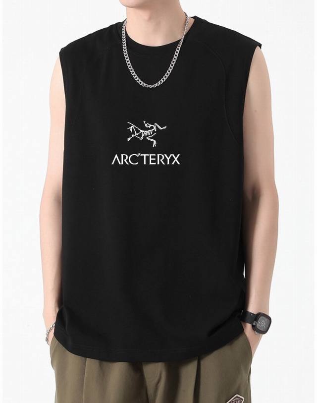 Arc'teryx summer loose round neck pullover sleeveless vest for men and women, ov