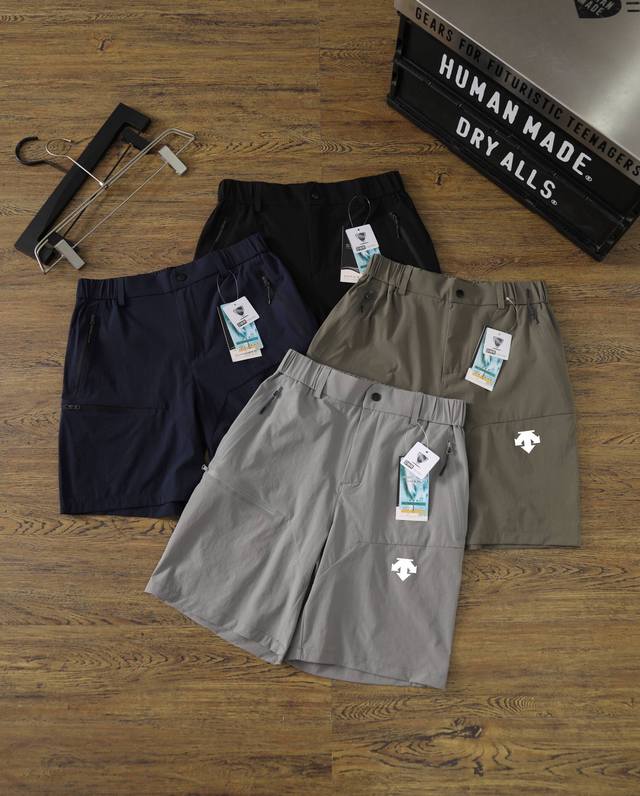 Official website quick-drying shorts Color: black, navy blue, army green, gray S