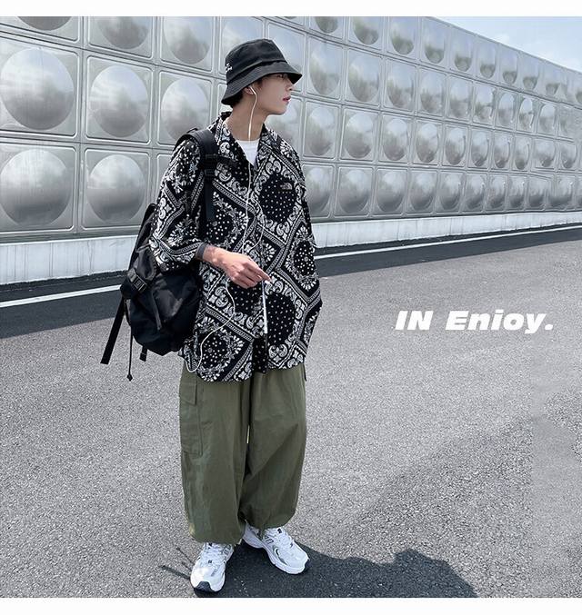 Tnf North Face Overseas Edition 25Ss New Two-color Cashew Flower Short Sleeve Sh
