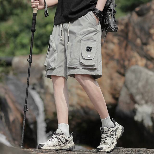Puma overseas version 25Ss new three-color high-quality casual thin work shorts!