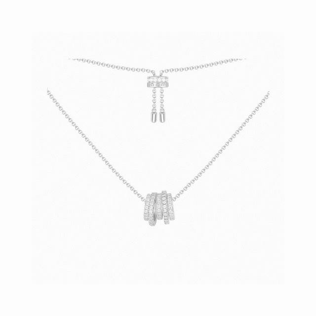 Apm Monaco six-pointed star five-circle necklace with full packaging OEM P purch