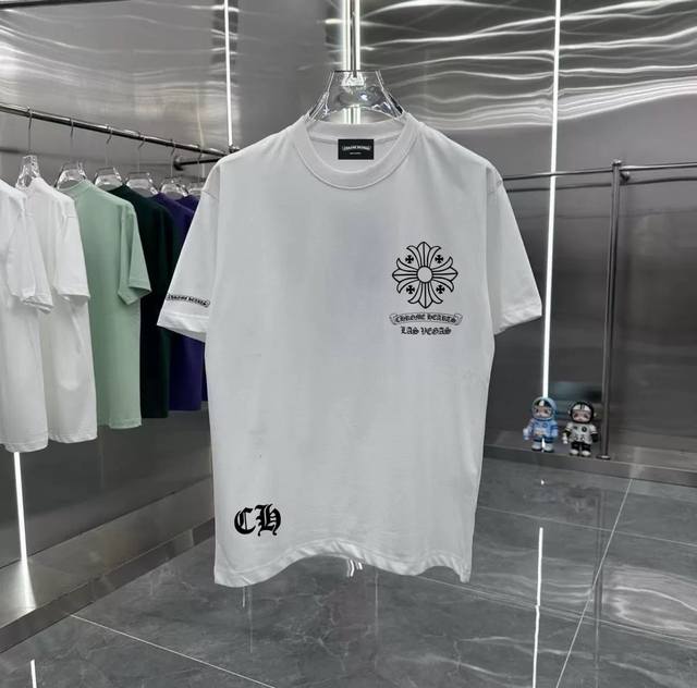 Chrome Hearts Ch style London limited edition Sanskrit letters retro couple prin