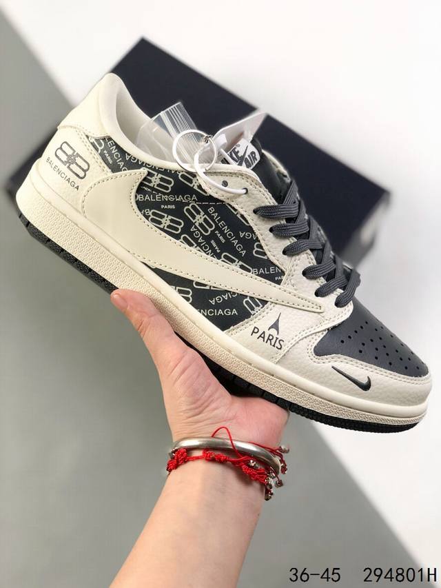 Corporate-level with half size! Jordan Air Jordan 1 Low Aj1 Wh Jordan 1 joint ho