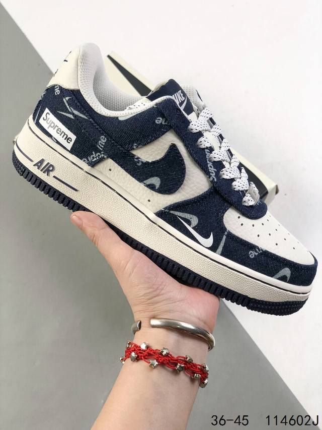 Corporate-level with half size! Nike Air Force 1 Low Air Force One joint low-top