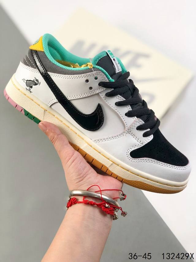 Authentic label with half size! Nike Sb Dunk Low Retro low-top casual sports ska