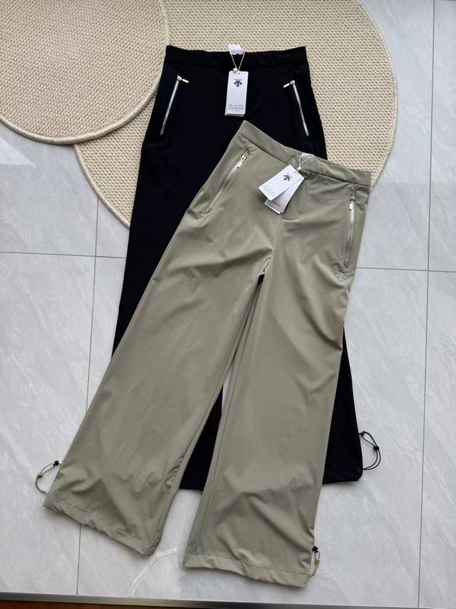 Descente Women's Studio series women's woven sports trousers The new magic pants