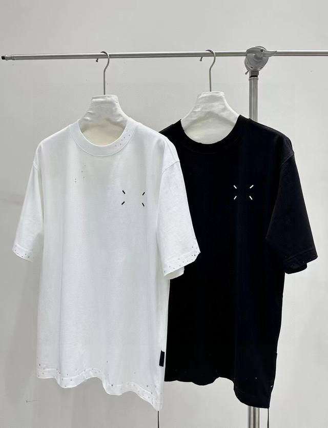 New arrival Mm6 Margiela short-sleeved half-sleeved T-shirt for men and women co