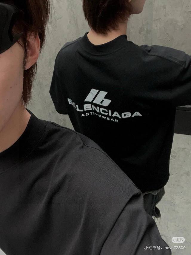 New arrival 2025 summer Balenciaga new style clean version big T bat sleeve loos
