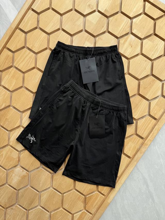 Arc'teryx Arc'teryx summer men's classic embroidered basic cotton terry shorts s