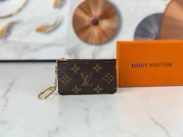 Lv old flower coin purse Official website version hot-selling model, unisex Life