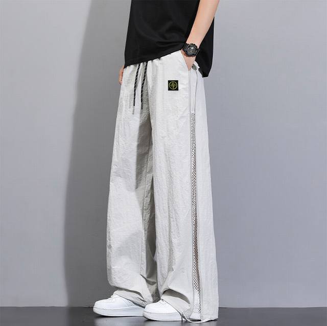 Stone Island pants overseas counter assault functional casual pants unisex side