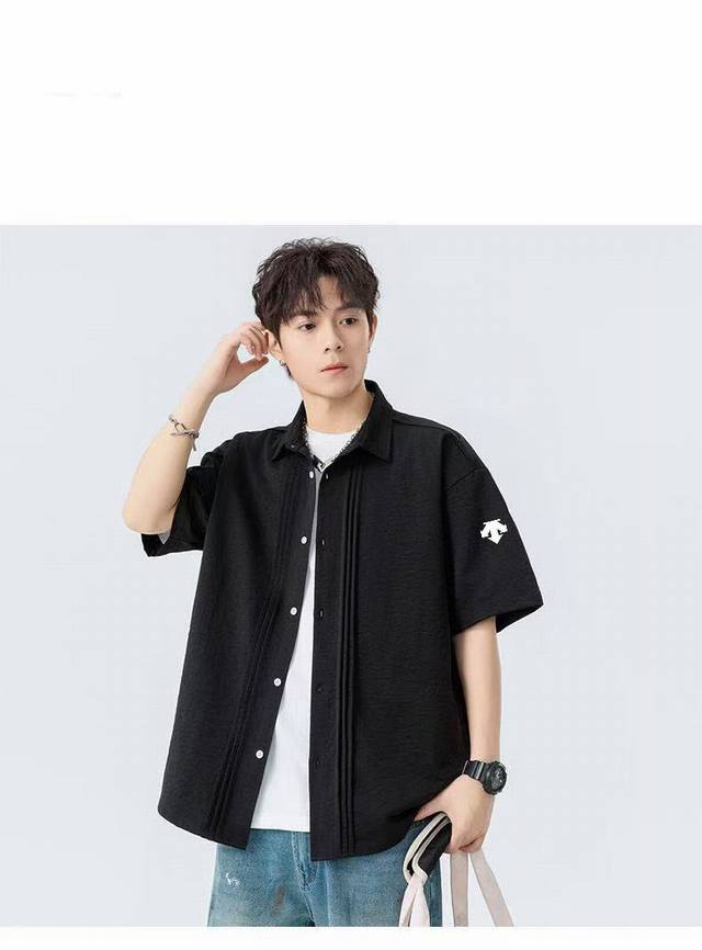 for Lightweight Series! Descente original men's quick-drying summer business cas