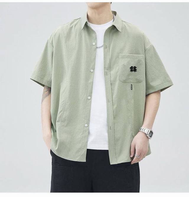 for Kolonsport summer design workwear short-sleeved shirt loose jacket, easily c