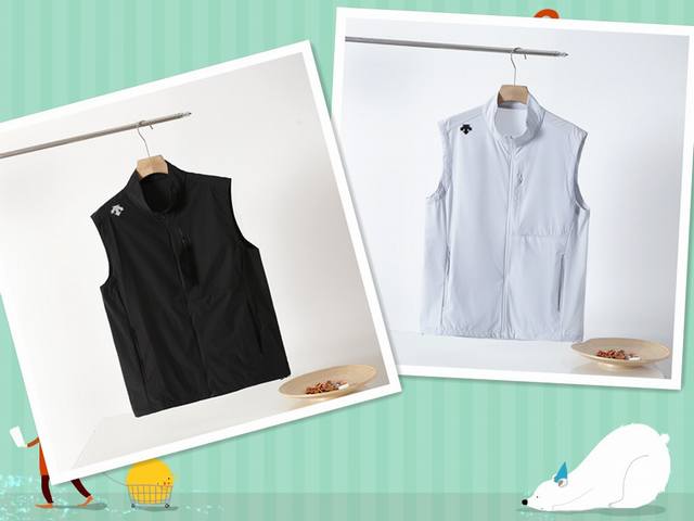 for 25 new summer Descente couple outdoor sports leisure quick-drying vest! When